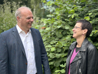 Dekan Thomas Guba & Dekanin Ulrike Dittmar